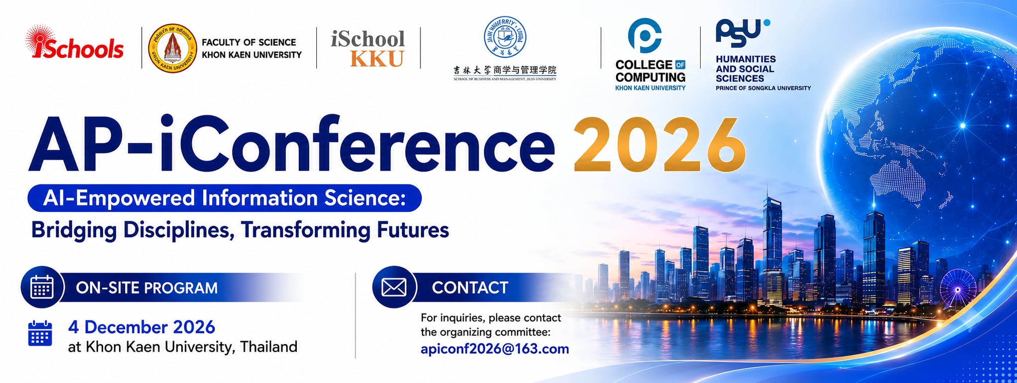 AP-iConference 2026 Banner