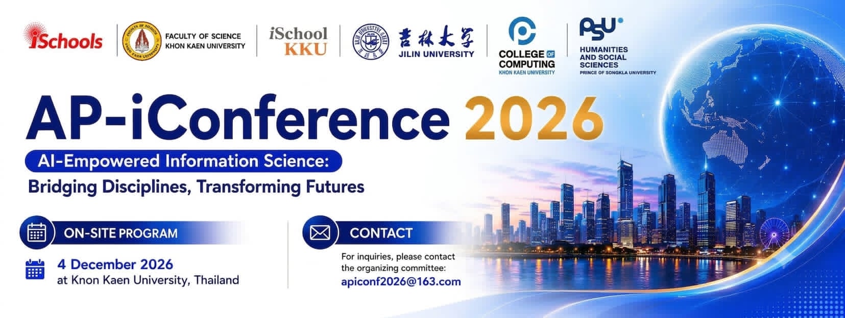 AP-iConference 2026 Banner